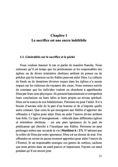 La puissance du sacrifice !