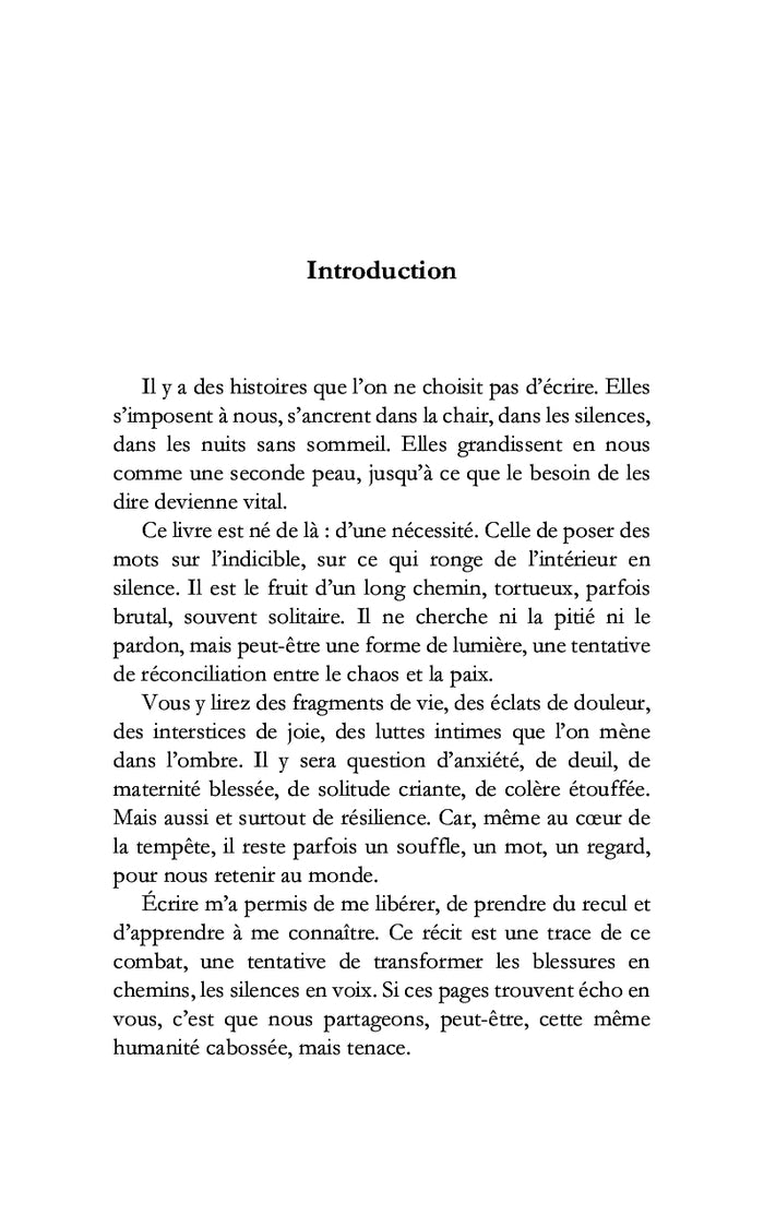 Et j'ai continué de marcher