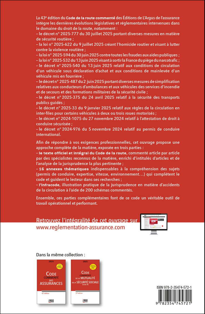 Code de la route 2026, commenté