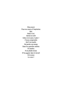 Les mains vides