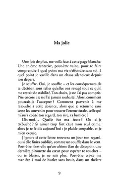 Je t'écris de l'abîme