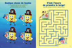Bob l'éponge - Un pour tous, tous pirates ! - Activités et autocollants