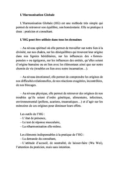 Retrouvez votre souveraineté avec l'Harmonisation Globale®