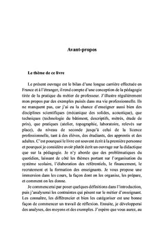 Manuel de pédagogie