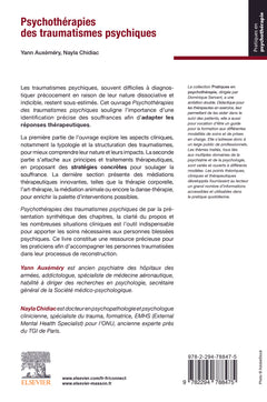 Psychothérapies des traumatismes psychiques