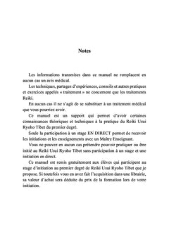 Fleurs de Reiki - Manuel d'initiation au Reiki 1er degré