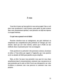 Fleurs de Reiki - Manuel d'initiation au Reiki 1er degré