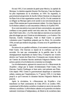 La révolution socialiste de Cuba