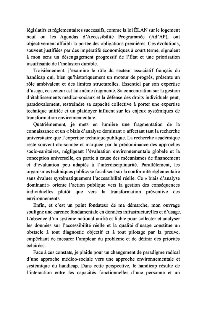 Échec des politiques du handicap en France