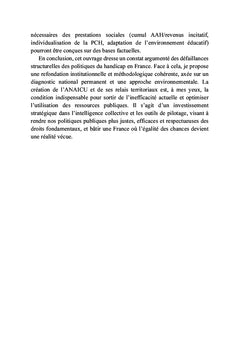 Échec des politiques du handicap en France
