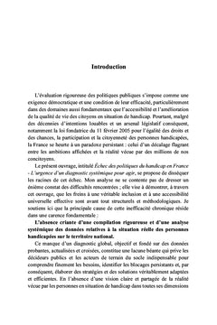 Échec des politiques du handicap en France