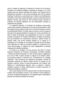 Échec des politiques du handicap en France