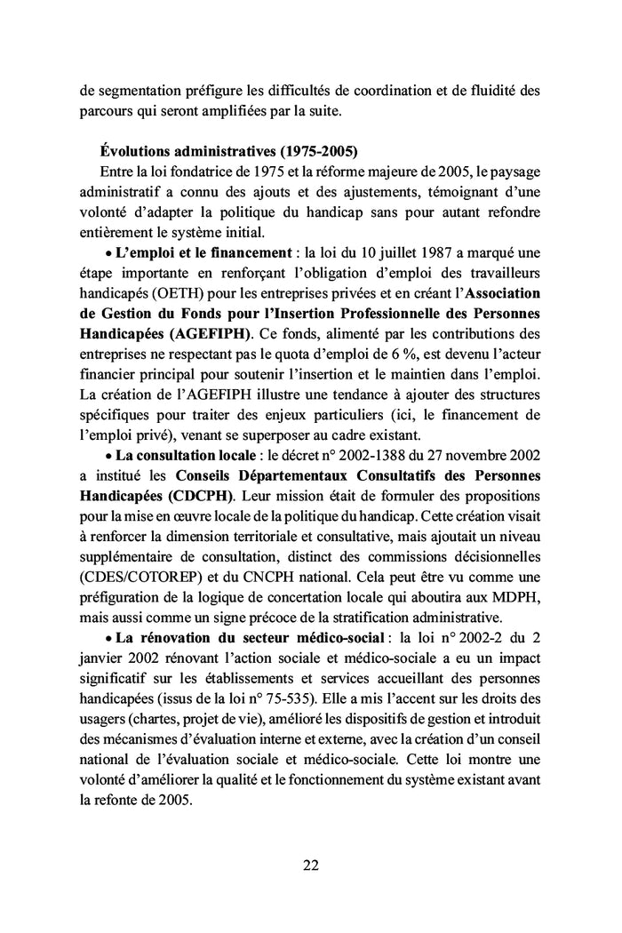 Échec des politiques du handicap en France
