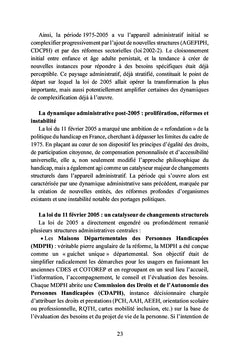 Échec des politiques du handicap en France