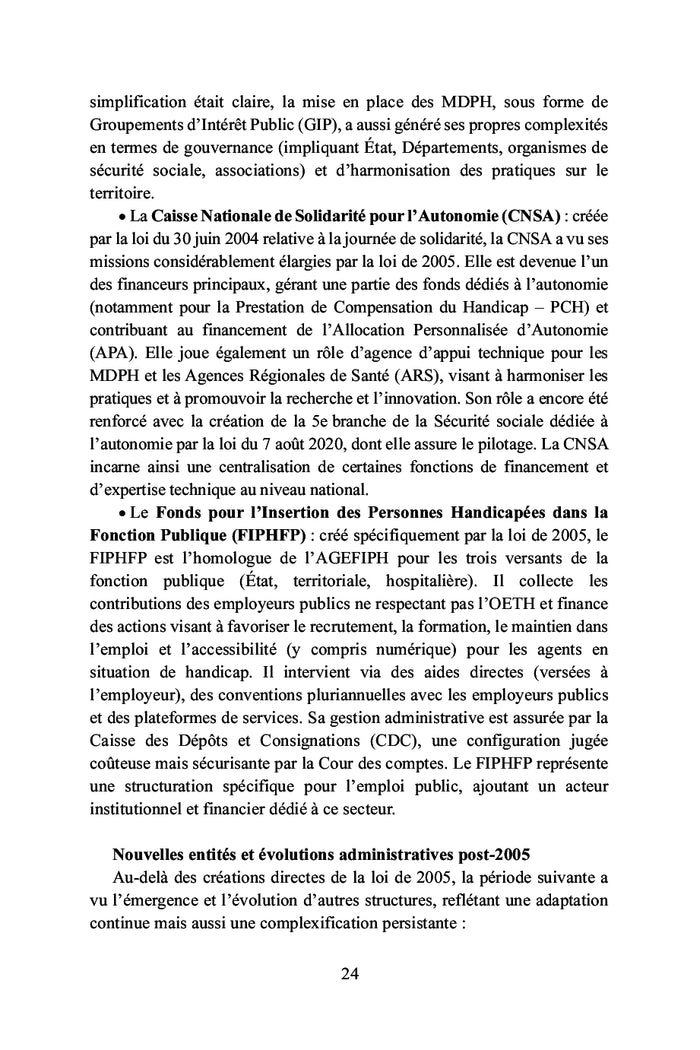 Échec des politiques du handicap en France