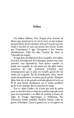 Plein l'haïku