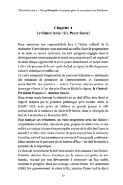 Échos de Justice - Une philosophie citoyenne pour la reconstruction haïtienne