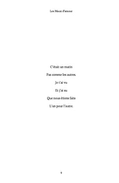 Les Maux d'amour