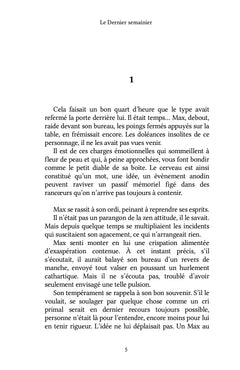 Le Dernier semainier