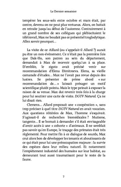 Le Dernier semainier