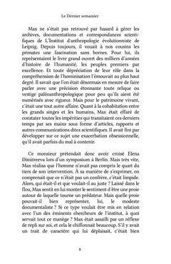 Le Dernier semainier