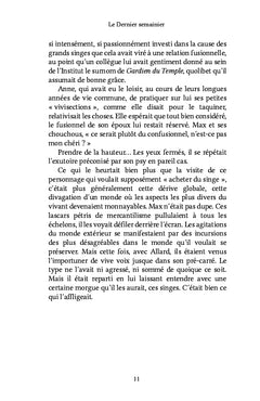 Le Dernier semainier