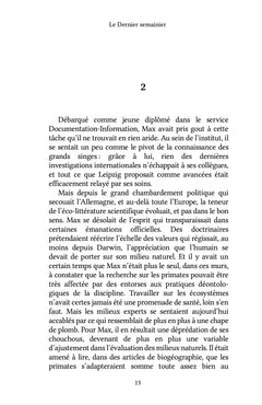Le Dernier semainier