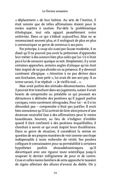 Le Dernier semainier