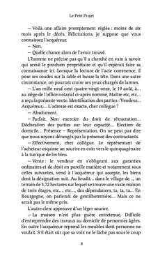 Le petit projet