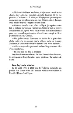 Le petit projet