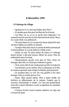 Le petit projet