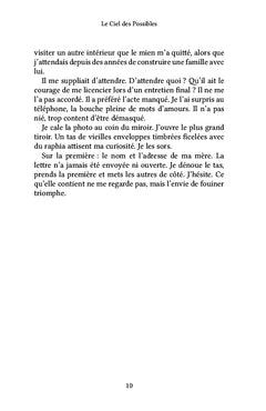 Le ciel des possibles
