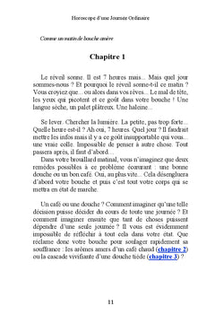 Horoscope d'une journée ordinaire