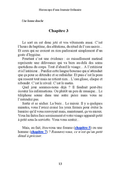 Horoscope d'une journée ordinaire