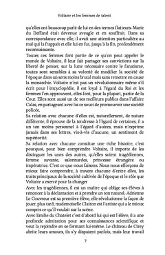 Voltaire et les femmes de talent