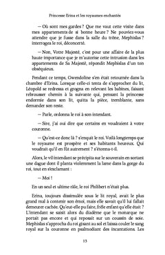 Princesse erina et les royaumes enchantés
