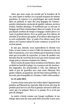 Le cri d'une femme