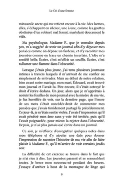 Le cri d'une femme