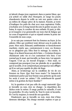 Le cri d'une femme
