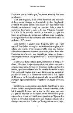 Le cri d'une femme
