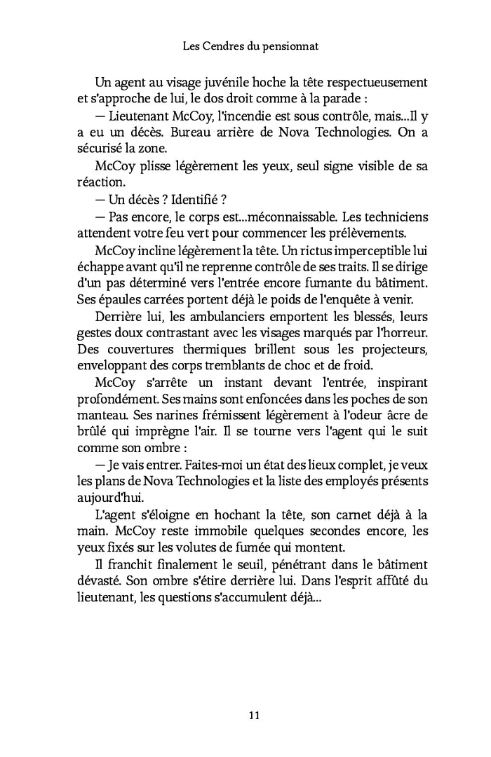 Les cendres du pensionnat