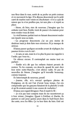 Il restera de toi
