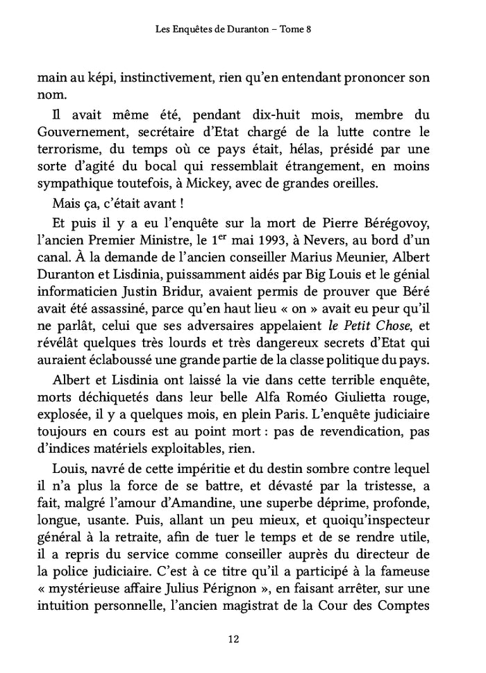 Les Enquêtes de Duranton - Tome 8