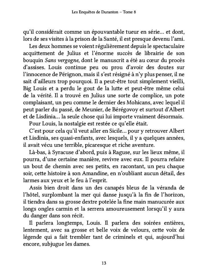 Les Enquêtes de Duranton - Tome 8