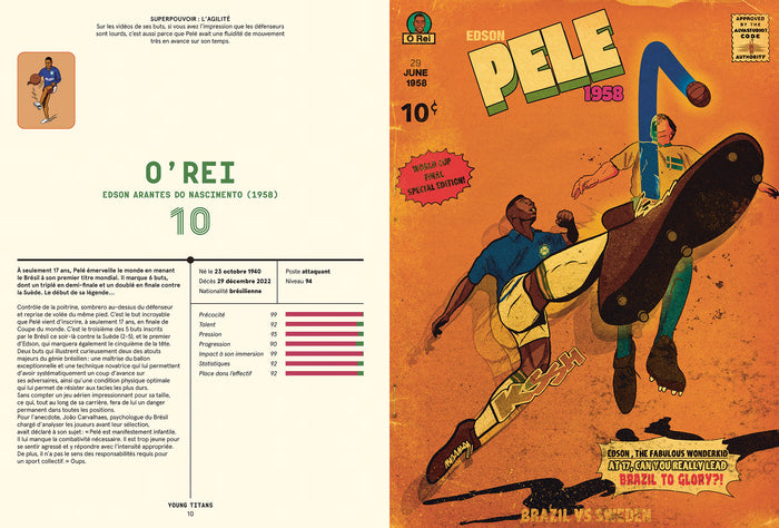 Les super héros du football