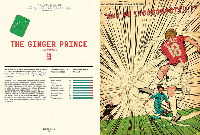 Les super héros du football