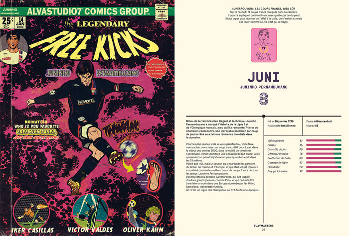 Les super héros du football