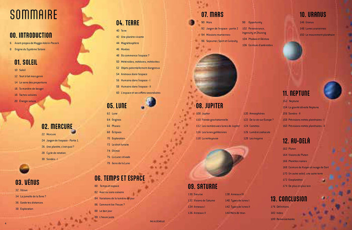 L'histoire du système solaire