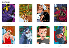 Coloriages mystères Disney Best of Méchants