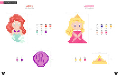 Stickers Pixel Art Disney